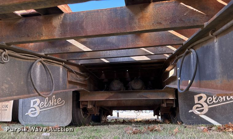 image for item EG7964 2012 Belshe BDT25 equipment trailer