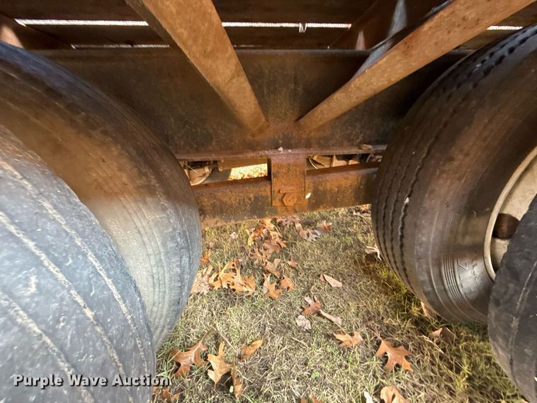 image for item EG7964 2012 Belshe BDT25 equipment trailer