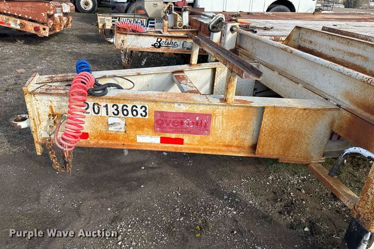 image for item EG7965 2013 Overbilt equipment trailer