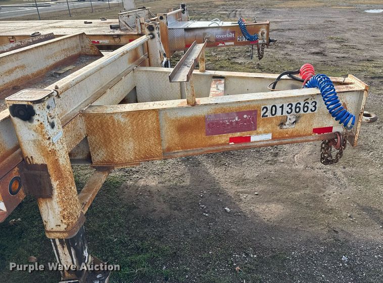 image for item EG7965 2013 Overbilt equipment trailer