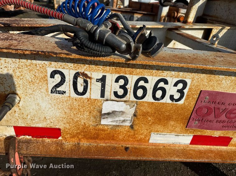 image for item EG7965 2013 Overbilt equipment trailer