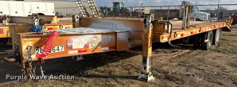 image for item EG7966 2013 Overbilt equipment trailer