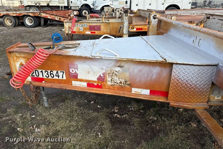 image for item EG7966 2013 Overbilt equipment trailer