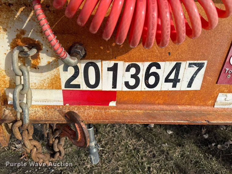 image for item EG7966 2013 Overbilt equipment trailer