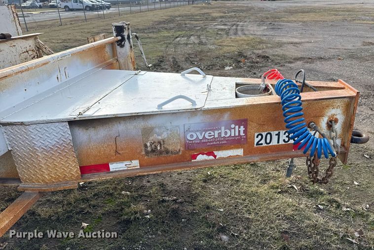 image for item EG7966 2013 Overbilt equipment trailer