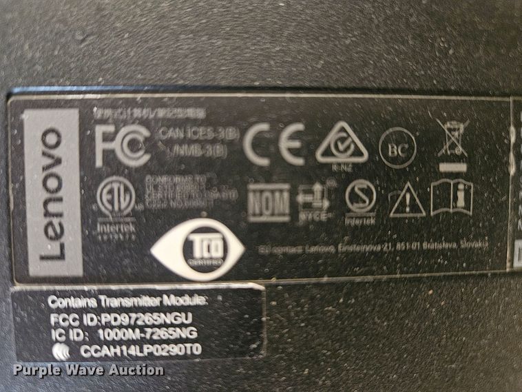 image for item EI8569 Approximately 645 Lenovo 100e Chromebooks