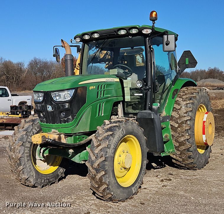 image for item EI8599 2013 John Deere 6115R MFWD tractor