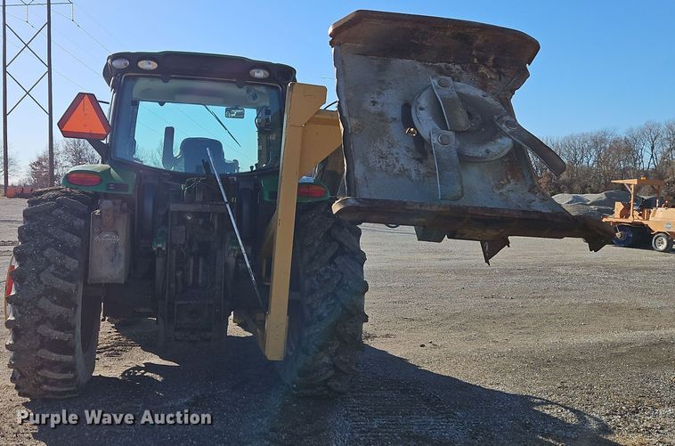 image for item EI8599 2013 John Deere 6115R MFWD tractor