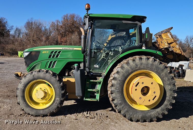 image for item EI8599 2013 John Deere 6115R MFWD tractor