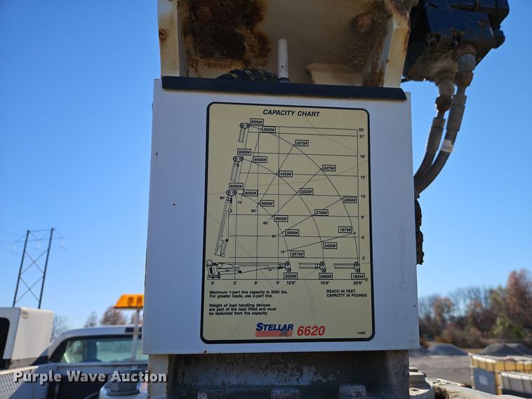 image for item EI8600 2004 Ford F550 Super Duty XL utility / service truck