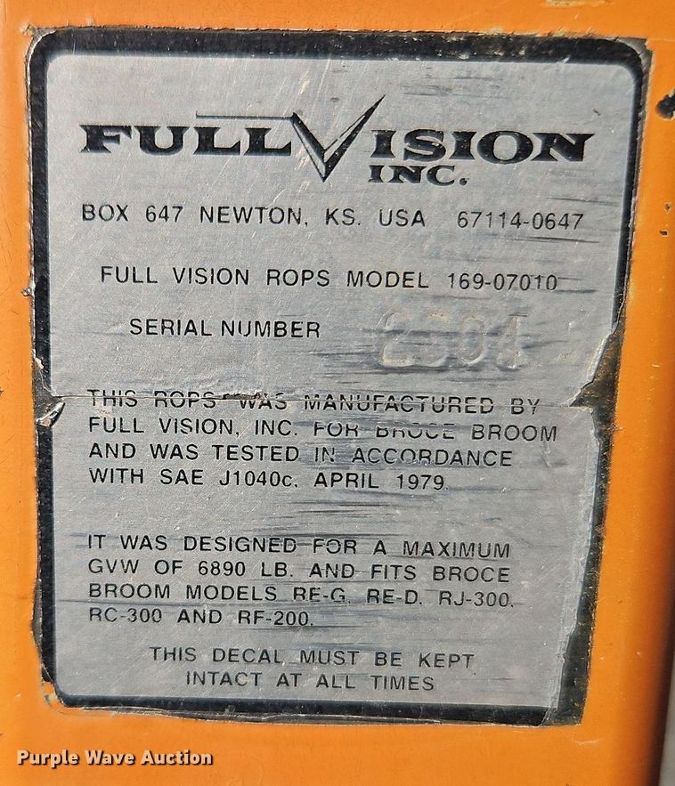 image for item EI8735 Broce RC300 broom