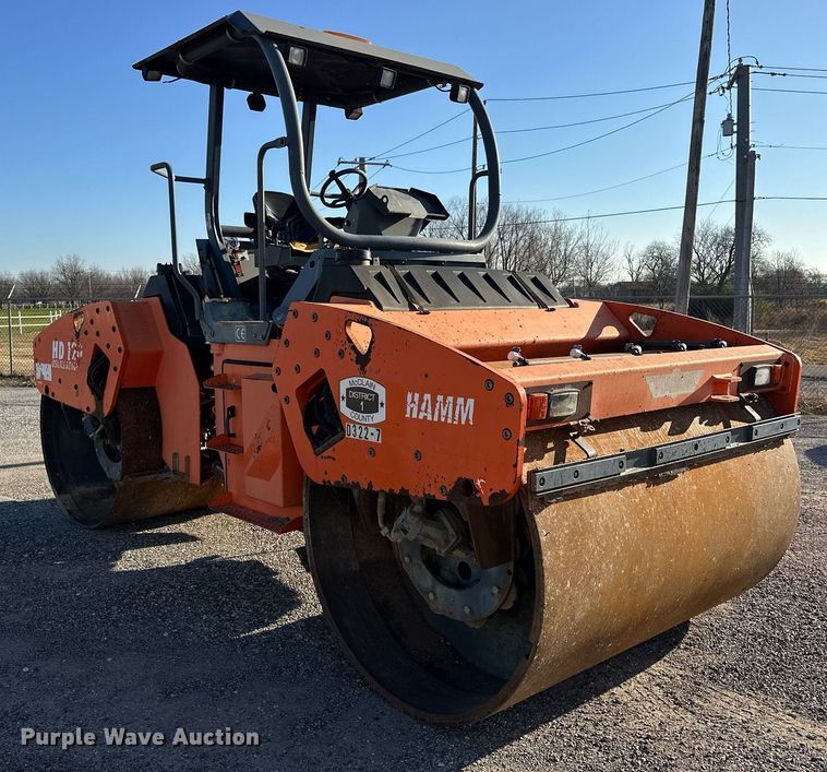 image for item EJ5277 2006 Hamm HD120 double drum vibratory roller