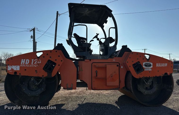 image for item EJ5277 2006 Hamm HD120 double drum vibratory roller