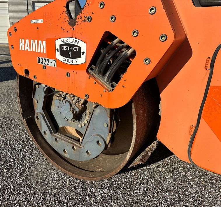 image for item EJ5277 2006 Hamm HD120 double drum vibratory roller