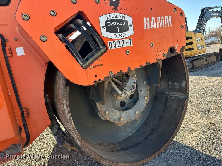 image for item EJ5277 2006 Hamm HD120 double drum vibratory roller