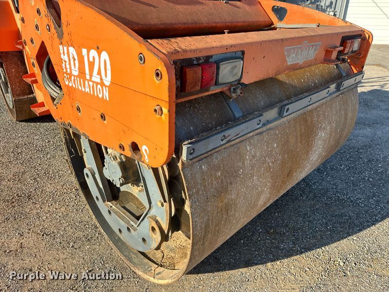 image for item EJ5277 2006 Hamm HD120 double drum vibratory roller