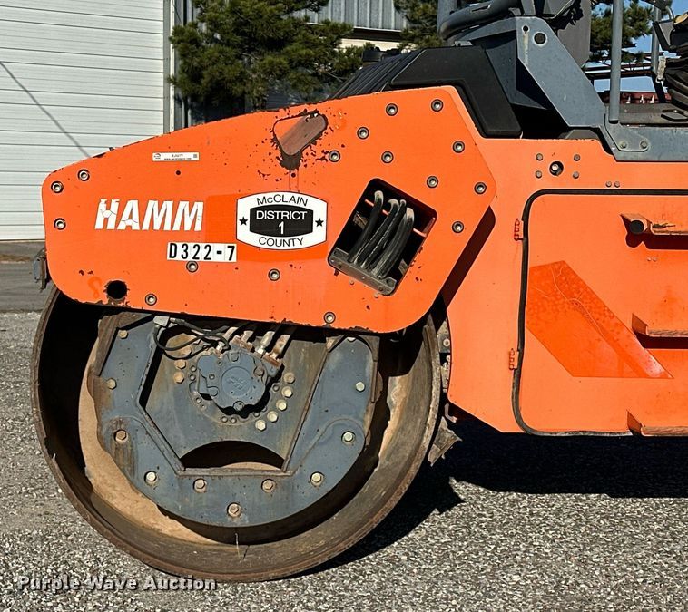 image for item EJ5277 2006 Hamm HD120 double drum vibratory roller