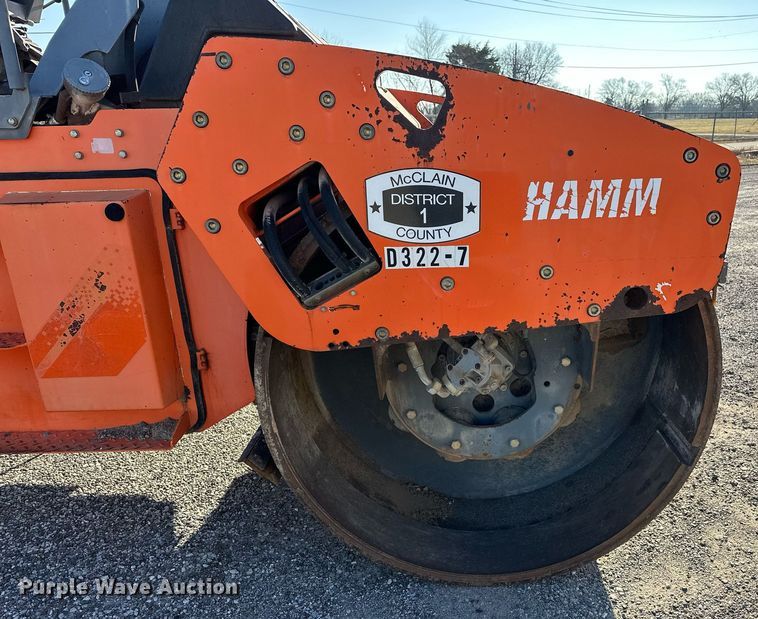 image for item EJ5277 2006 Hamm HD120 double drum vibratory roller