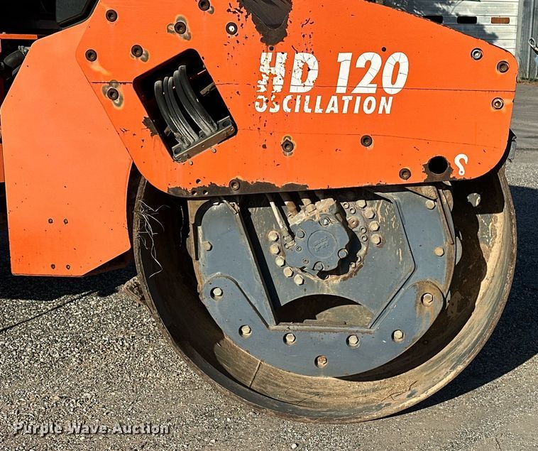 image for item EJ5277 2006 Hamm HD120 double drum vibratory roller