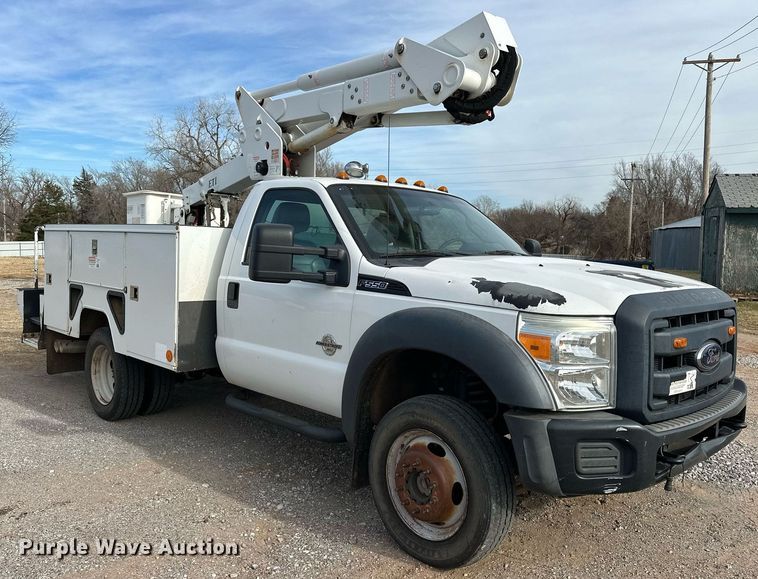 image for item EJ5287 2012 Ford F550 Super Duty XL bucket truck