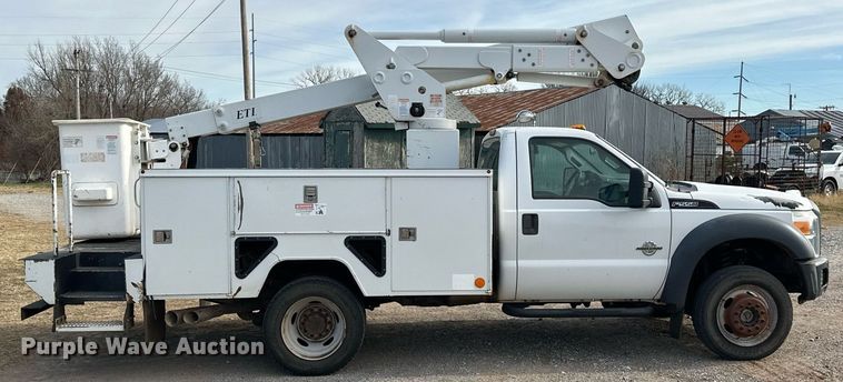 image for item EJ5287 2012 Ford F550 Super Duty XL bucket truck
