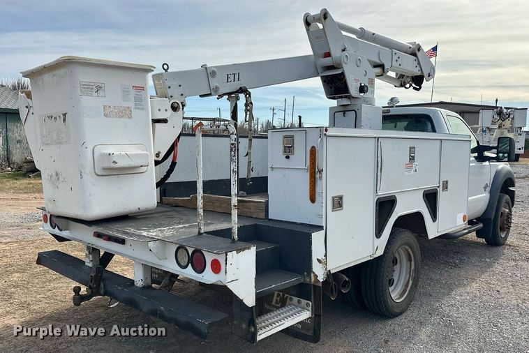 image for item EJ5287 2012 Ford F550 Super Duty XL bucket truck
