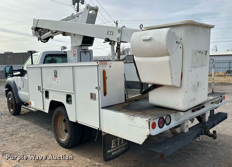 image for item EJ5287 2012 Ford F550 Super Duty XL bucket truck
