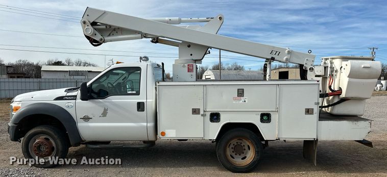 image for item EJ5287 2012 Ford F550 Super Duty XL bucket truck