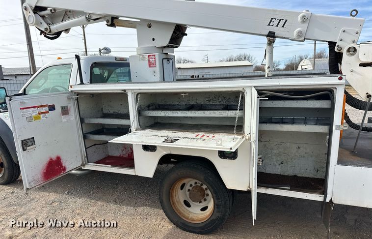 image for item EJ5287 2012 Ford F550 Super Duty XL bucket truck