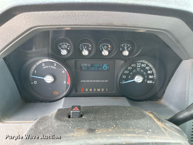 image for item EJ5287 2012 Ford F550 Super Duty XL bucket truck