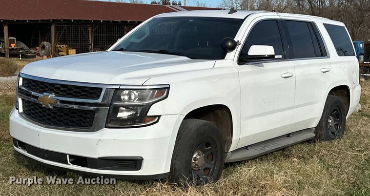 image for item EJ5288 2015 Chevrolet Tahoe Police SUV