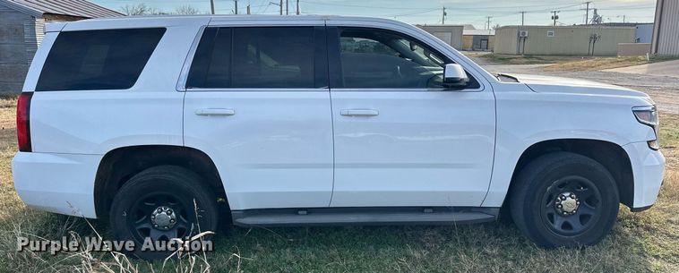 image for item EJ5288 2015 Chevrolet Tahoe Police SUV