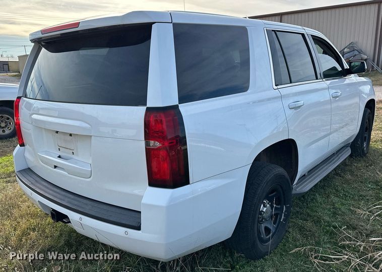 image for item EJ5288 2015 Chevrolet Tahoe Police SUV