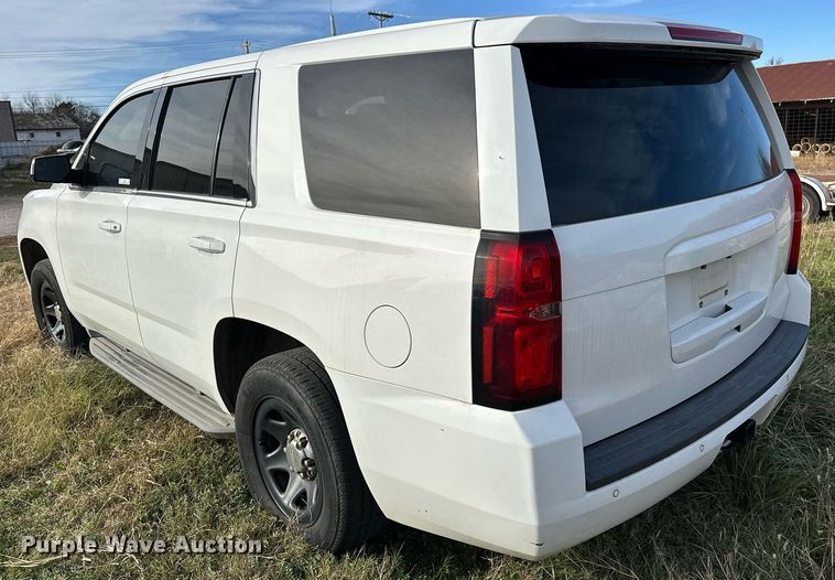 image for item EJ5288 2015 Chevrolet Tahoe Police SUV