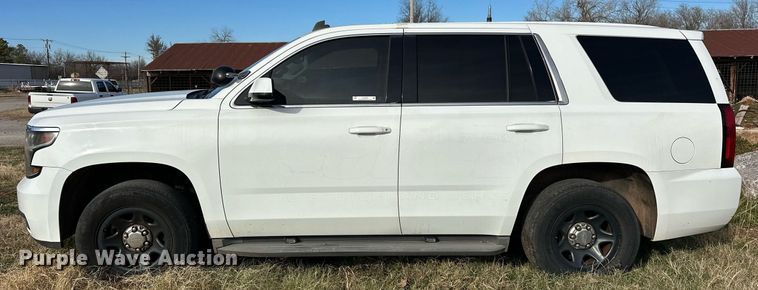 image for item EJ5288 2015 Chevrolet Tahoe Police SUV