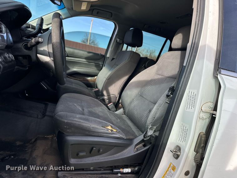 image for item EJ5288 2015 Chevrolet Tahoe Police SUV