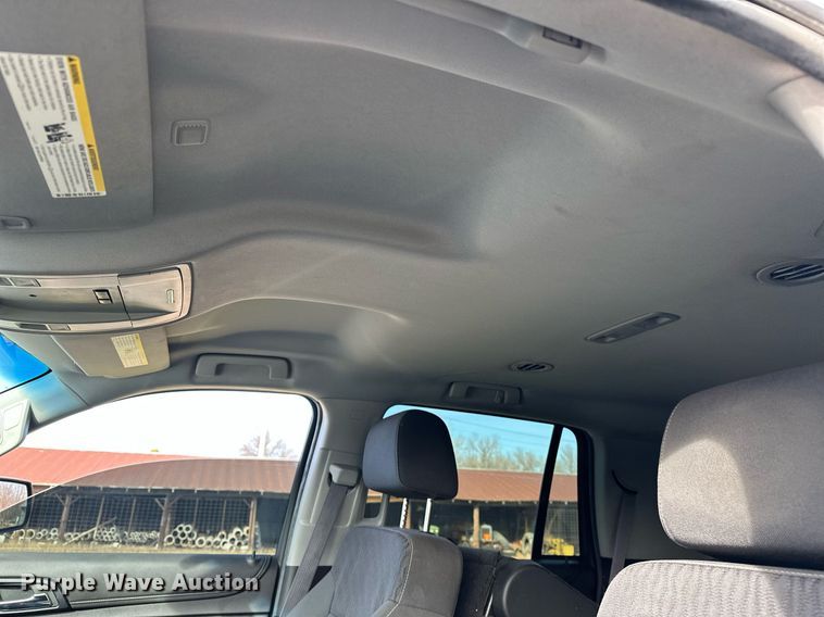 image for item EJ5288 2015 Chevrolet Tahoe Police SUV