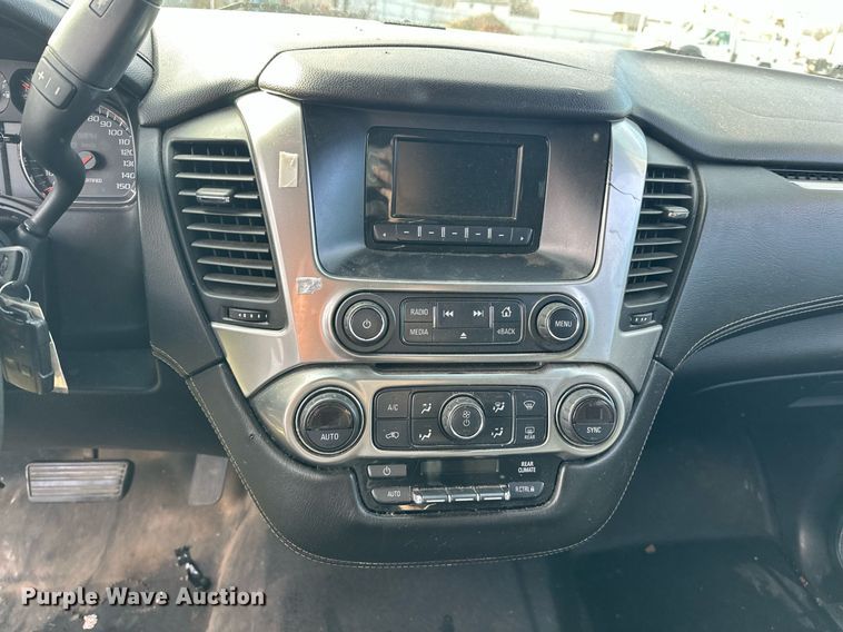 image for item EJ5288 2015 Chevrolet Tahoe Police SUV