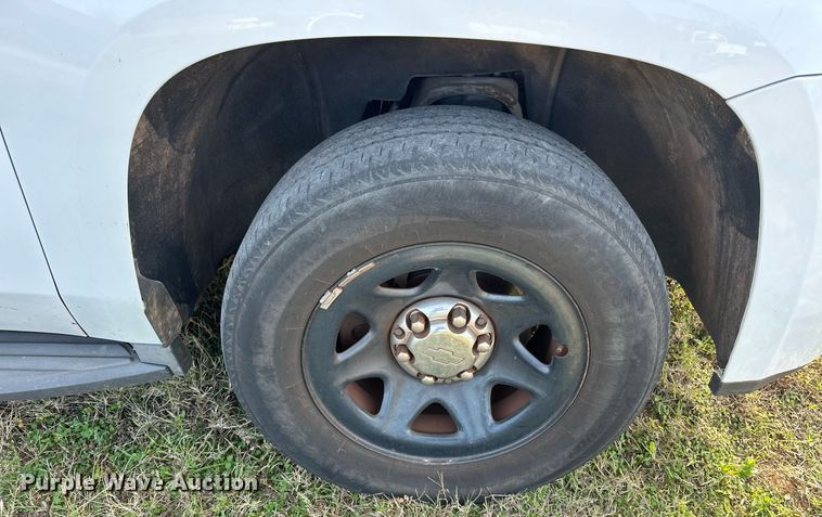 image for item EJ5288 2015 Chevrolet Tahoe Police SUV