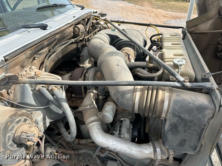 image for item EJ5291 1993 Ford F800 bucket truck