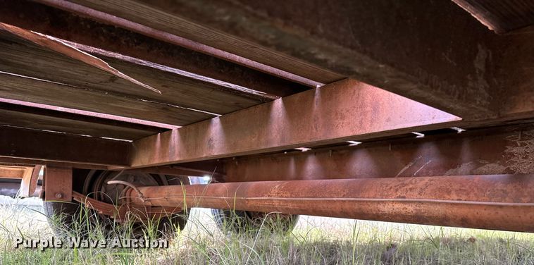 image for item EJ5293 1991 Shop built  utility trailer