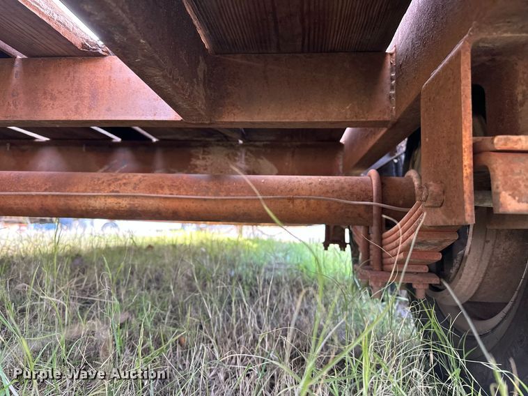 image for item EJ5293 1991 Shop built  utility trailer