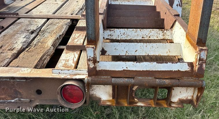 image for item EJ5293 1991 Shop built  utility trailer