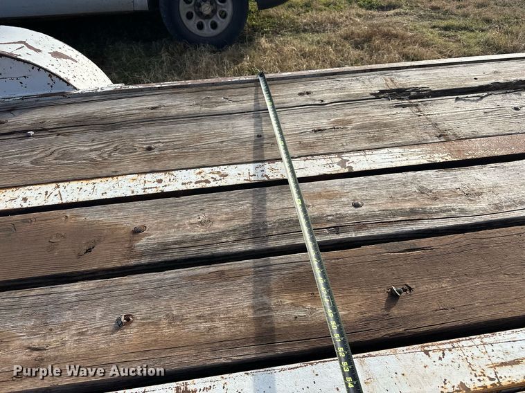 image for item EJ5293 1991 Shop built  utility trailer