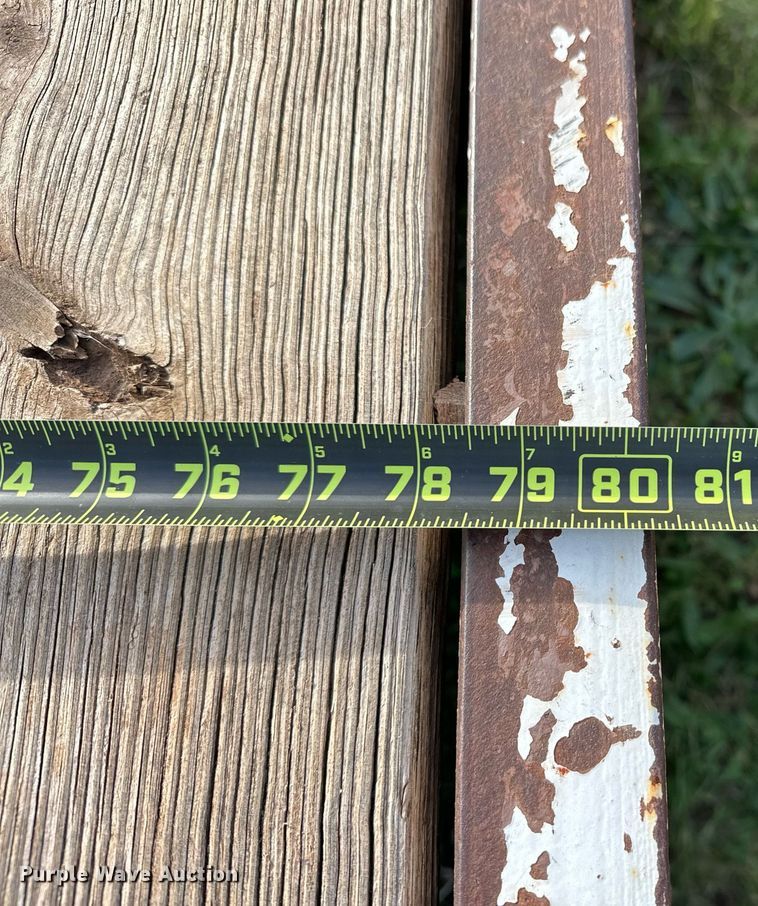 image for item EJ5293 1991 Shop built  utility trailer