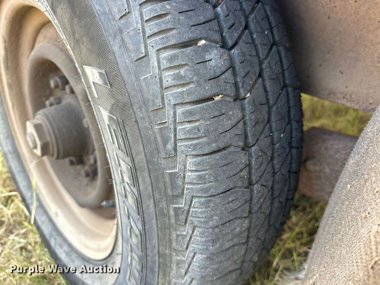 image for item EJ5293 1991 Shop built  utility trailer