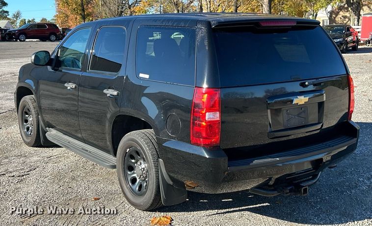 image for item EK3699 2012 Chevrolet Tahoe Police SUV