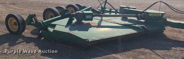 image for item ER1034 John Deere CX15 rotary mower