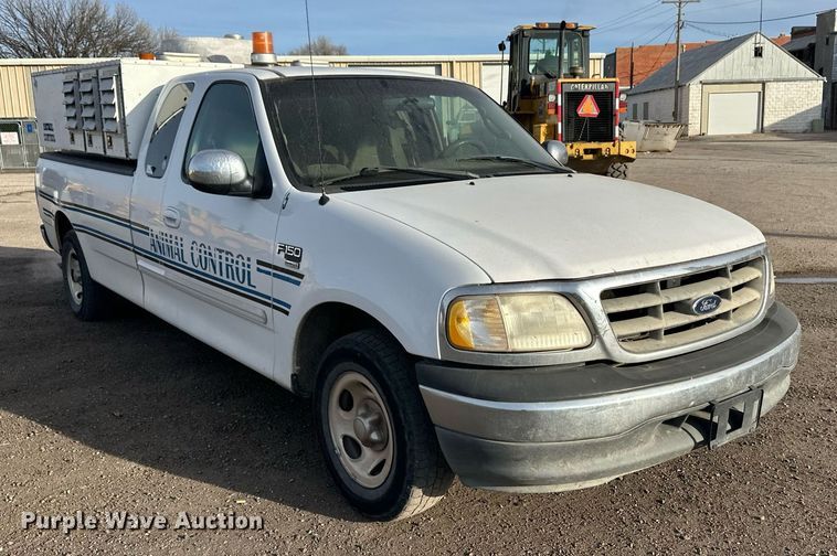 image for item ER8545 2000 Ford F150 animal control pickup truck