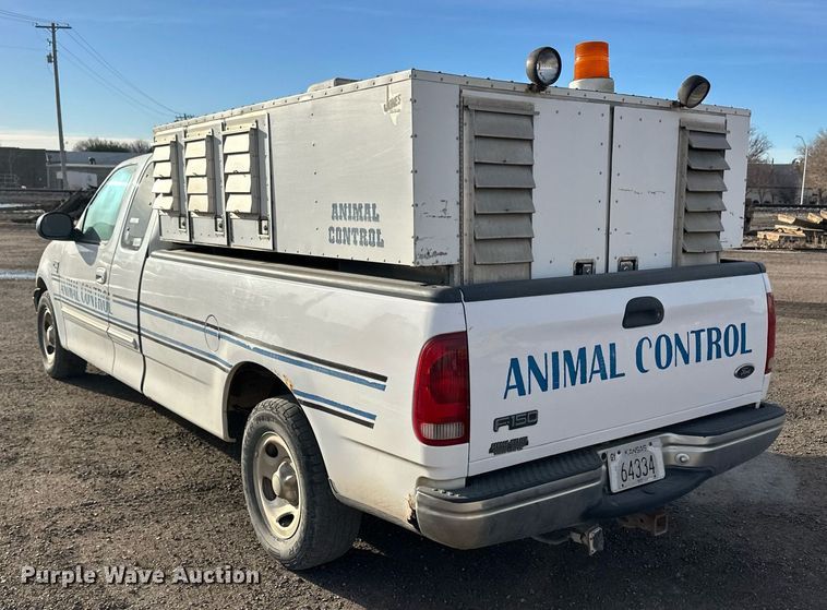 image for item ER8545 2000 Ford F150 animal control pickup truck